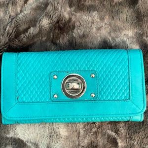 New teal wallet (never used)